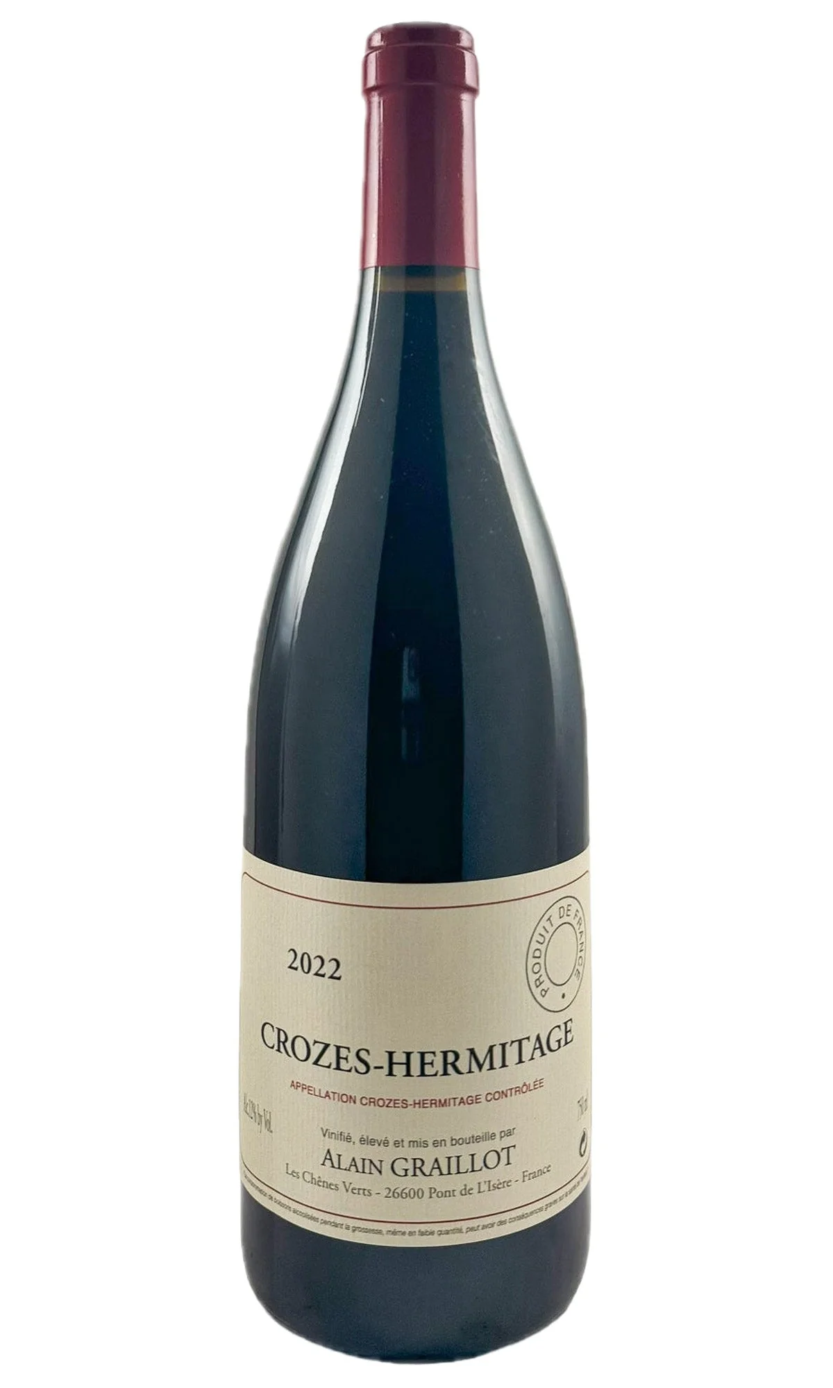 Alain Graillot, Crozes-Hermitage, 2022