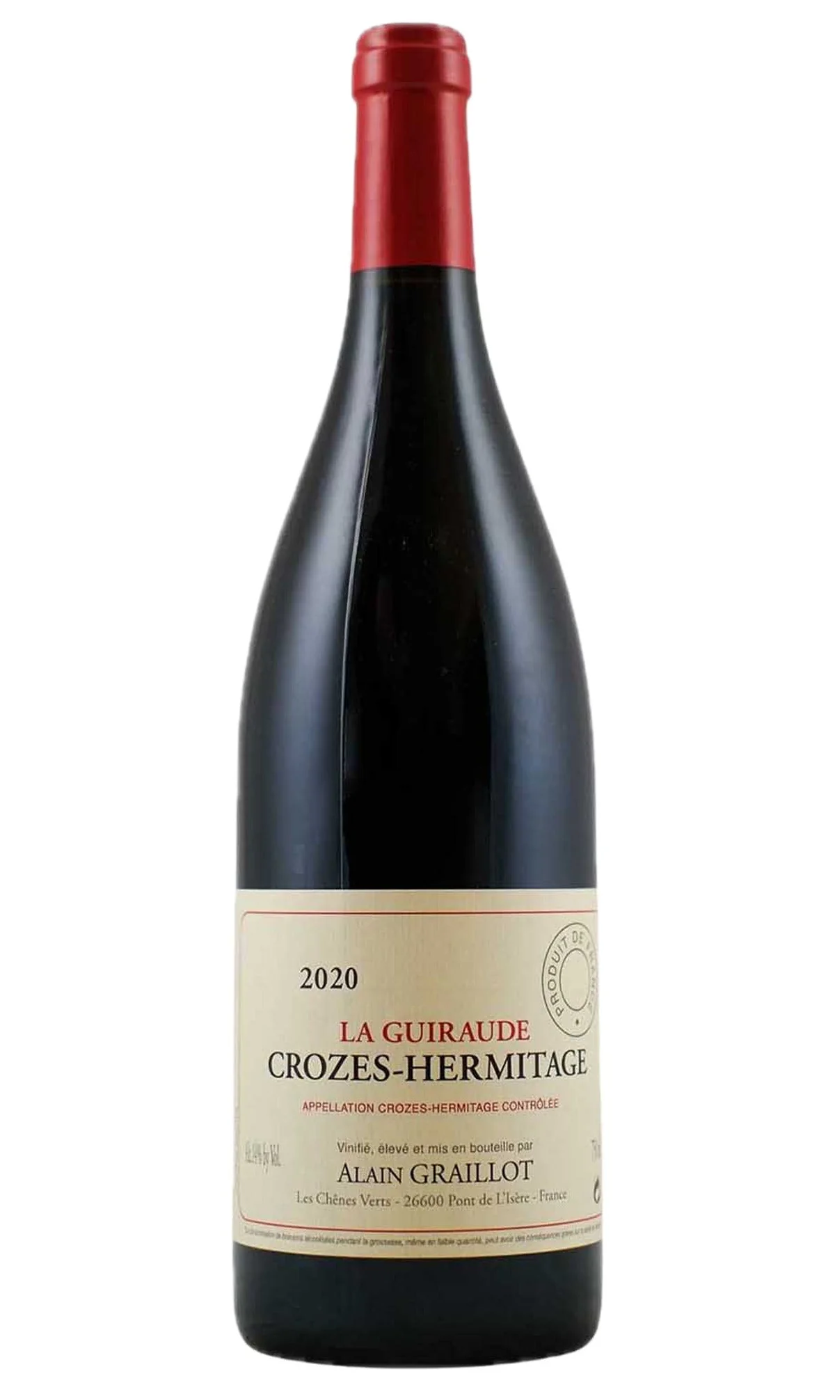 Alain Graillot, Crozes-Hermitage "La Guiraude", 2020