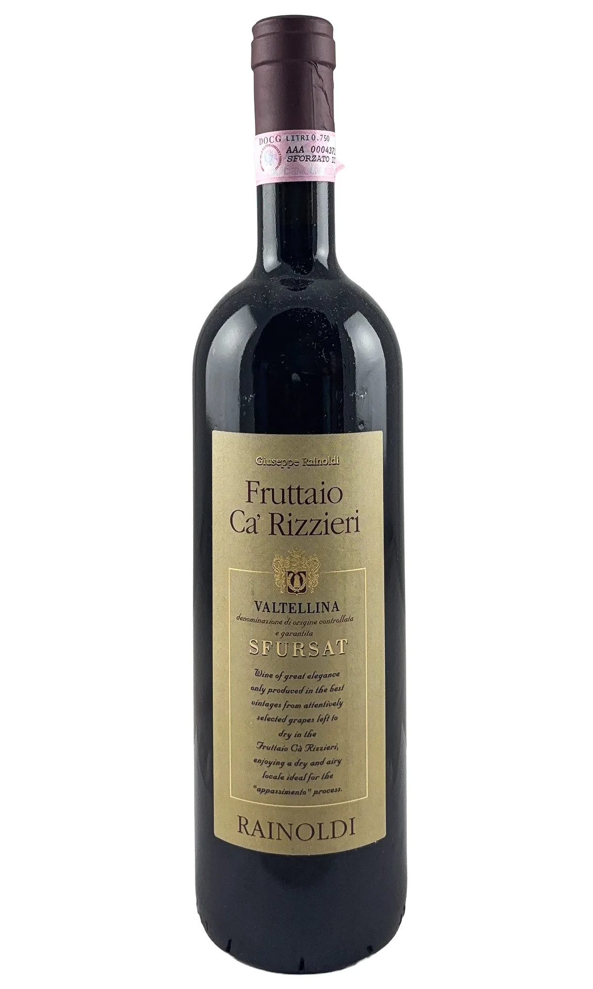 Aldo Rainoldi Sfursat, Sforzato di Valtellina, 2006