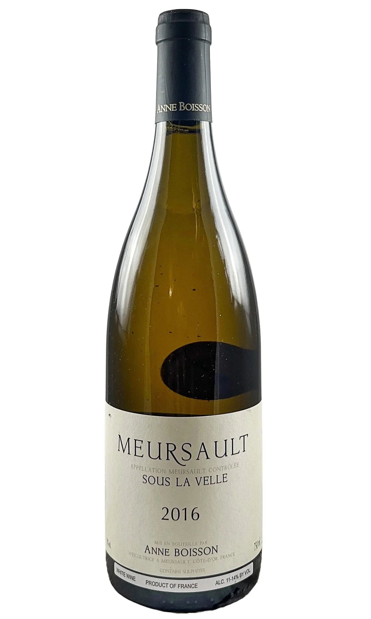 Anne Boisson, Meursault Sous la Velle (scuffed labels), 2016
