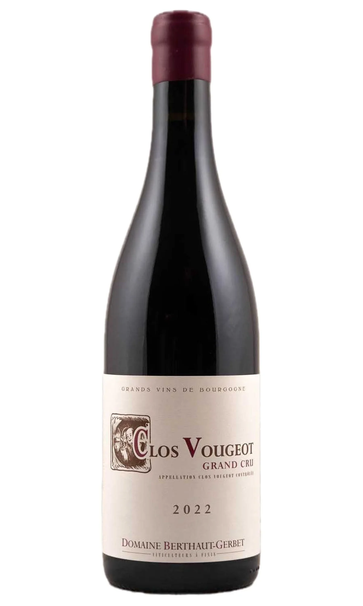 Berthaut-Gerbet, Clos de Vougeot Grand Cru, 2022