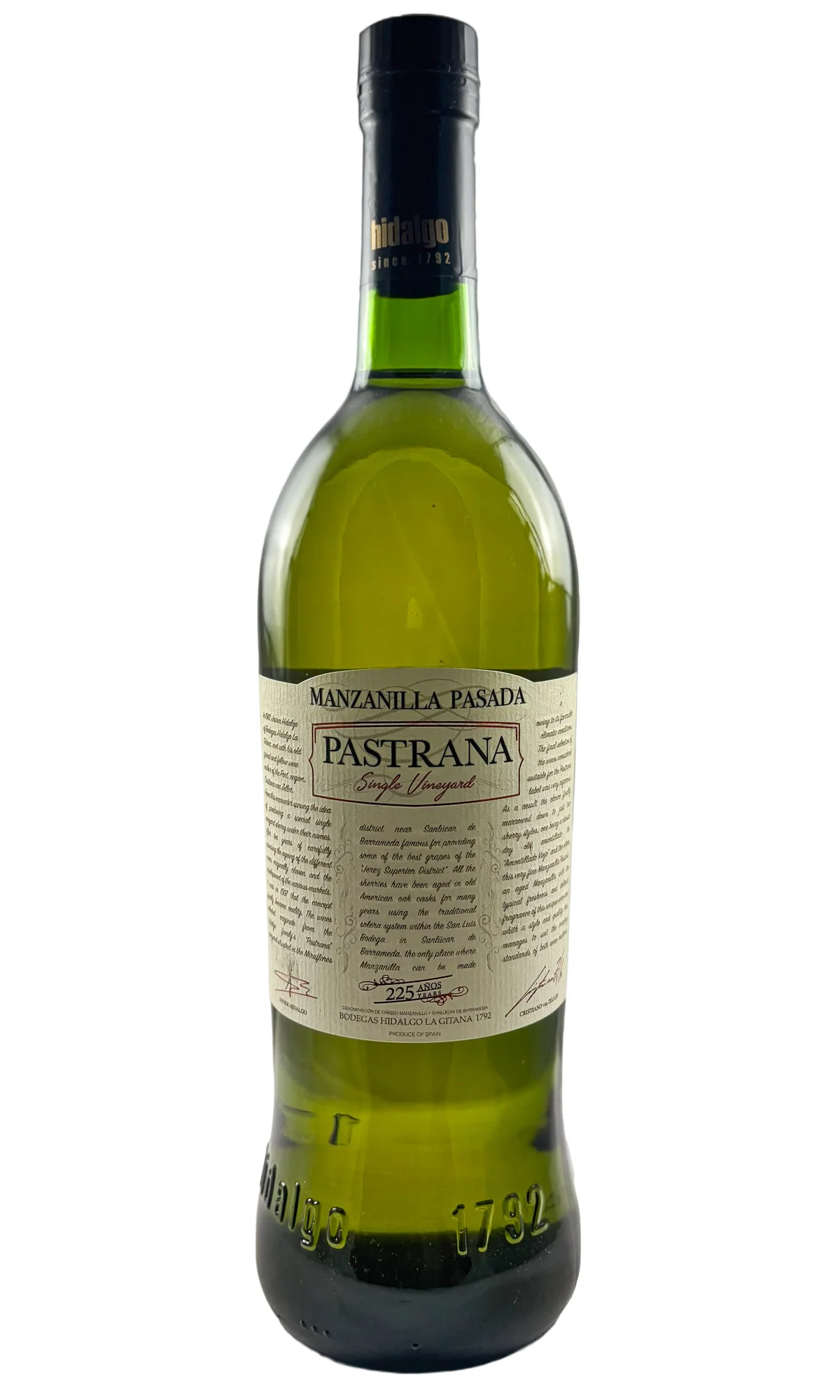 Bodegas Hidalgo La Gitana, Manzanilla Pasada Pastrana Sherry, NV