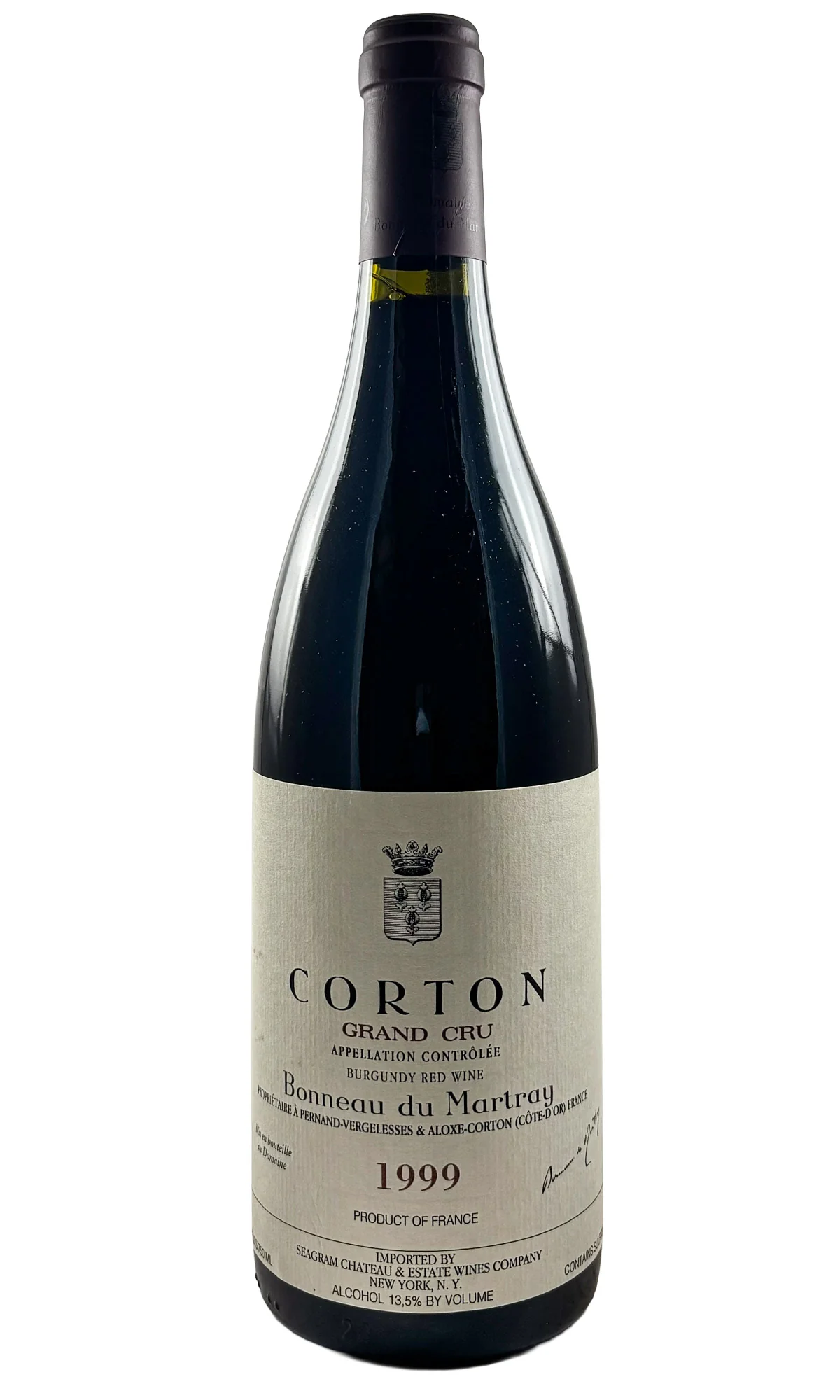 Bonneau du Martray, Corton Grand Cru, 1999