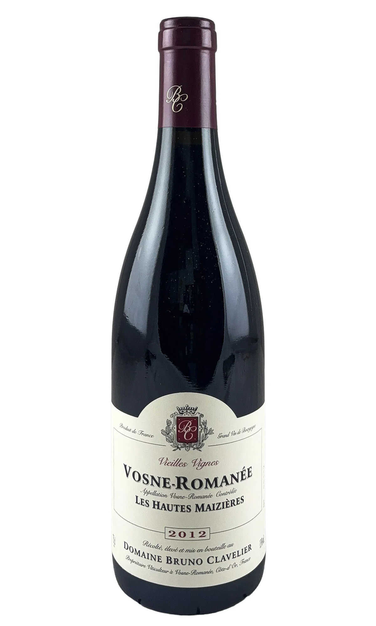 Bruno Clavelier, Vosne-Romanee Hautes Maizieres, 2012