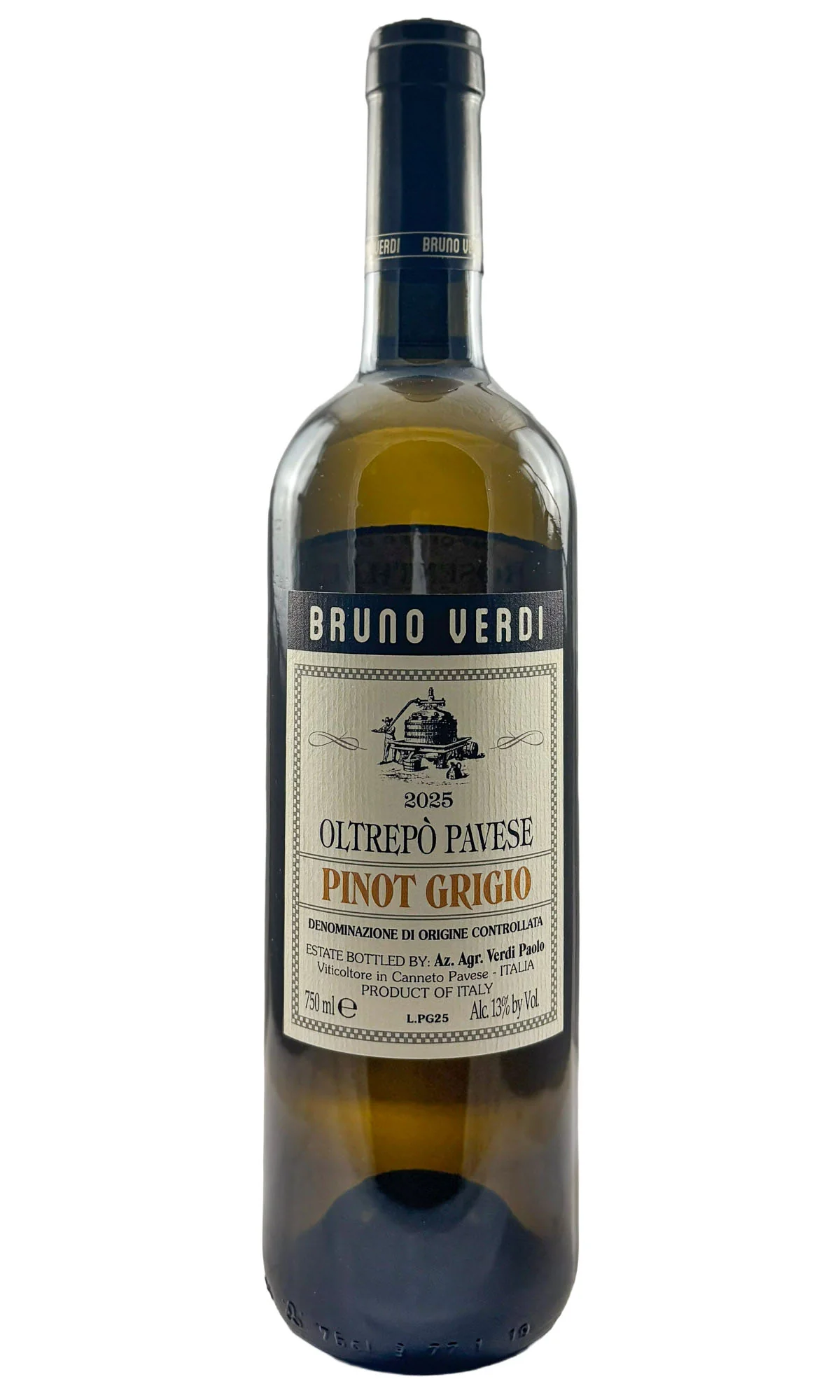 Bruno Verdi, Oltrepo Pavese Pinot Grigio, 2025