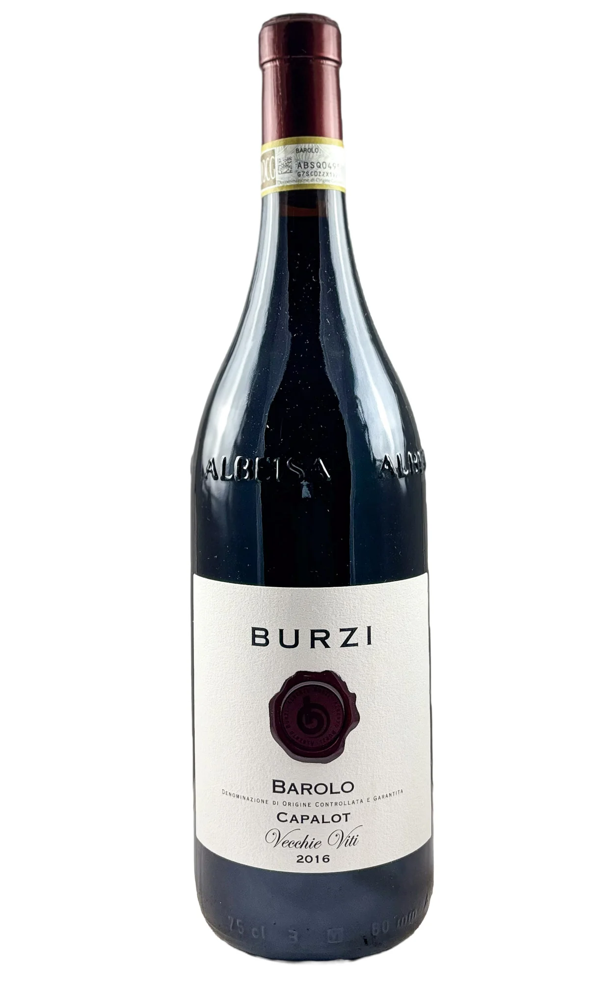 Burzi, Barolo Capalot' Vecchie Viti, 2016