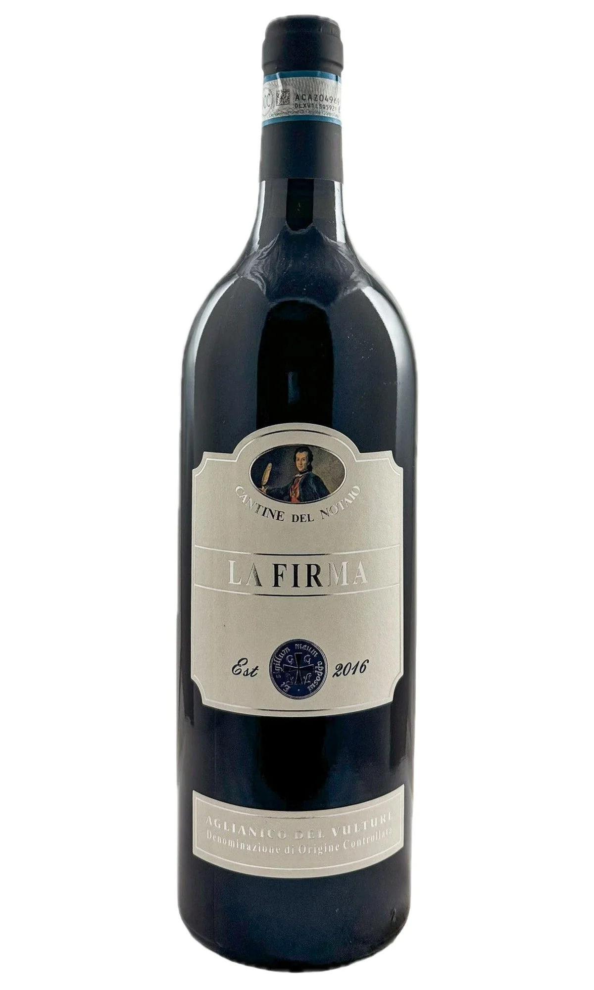 Cantine del Notaio, La Firma' Aglianico del Vulture, 2016