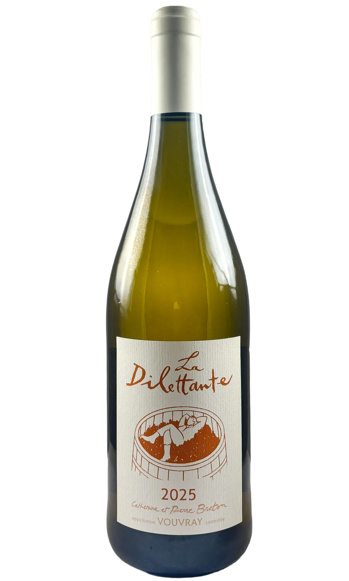 Catherine & Pierre Breton, Vouvray Chenin Sec "La Dilettante", 2025