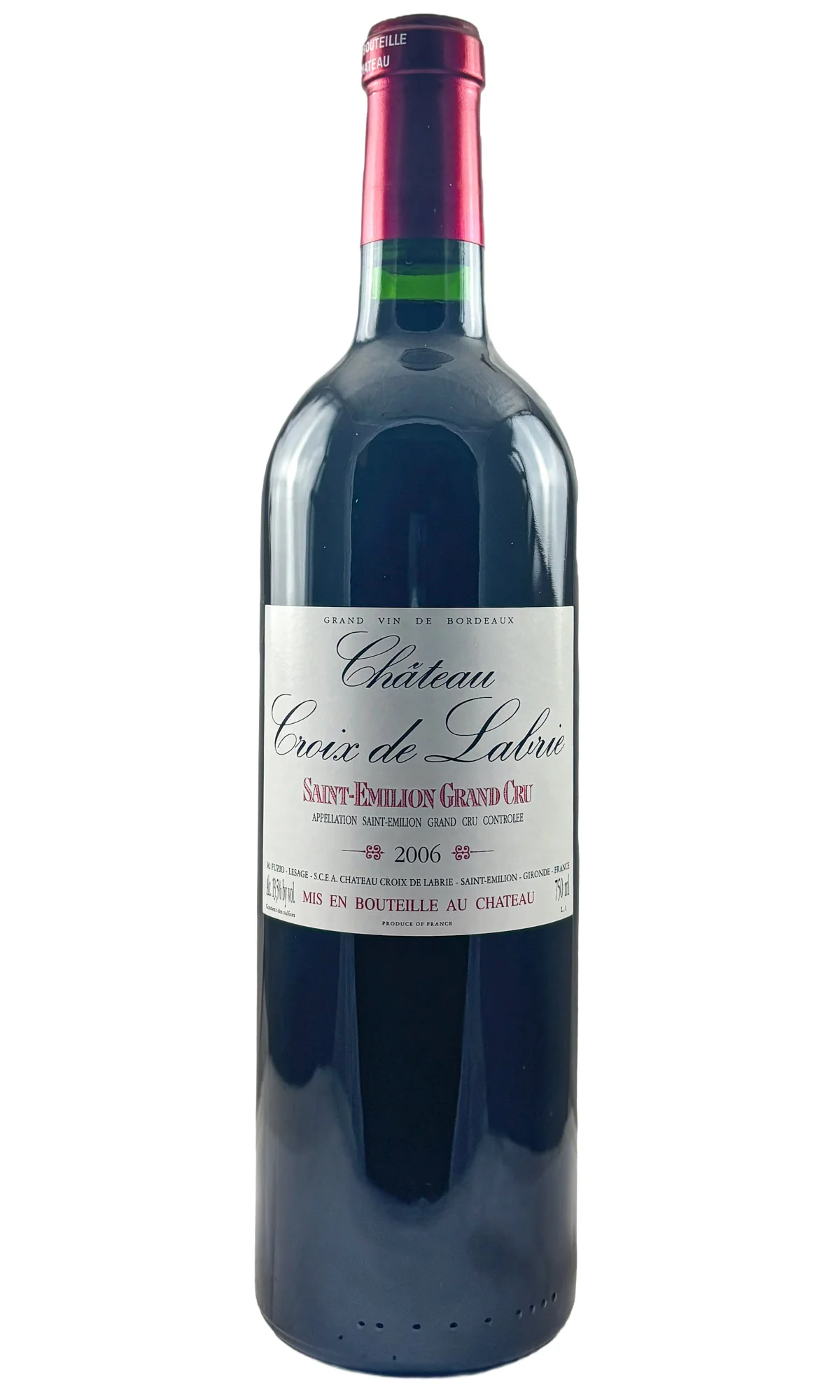 Chateau Croix de Labrie, Saint-Emilion, 2006
