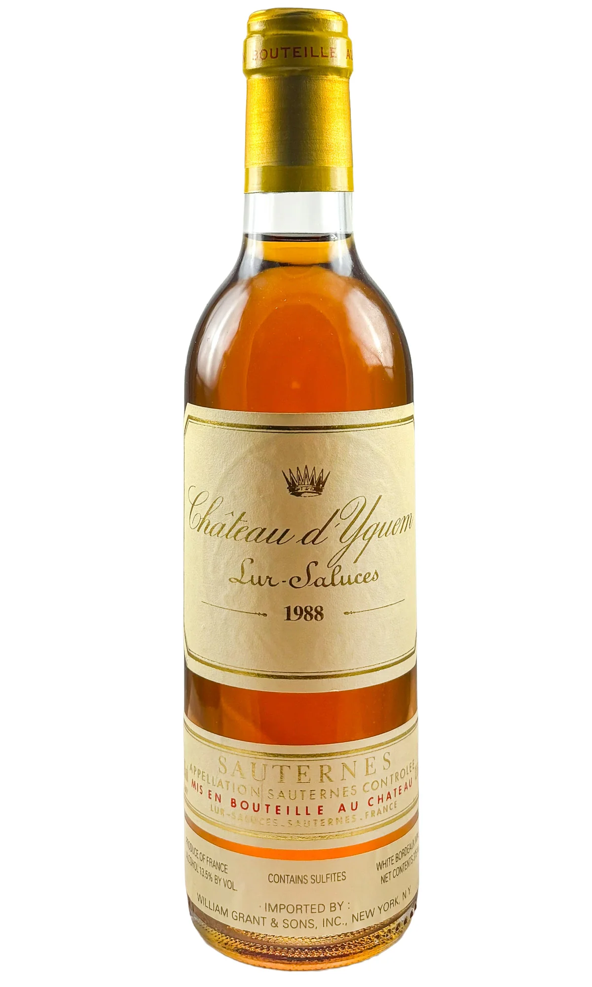Chateau d'Yquem, Sauternes, 1988 (375ml)