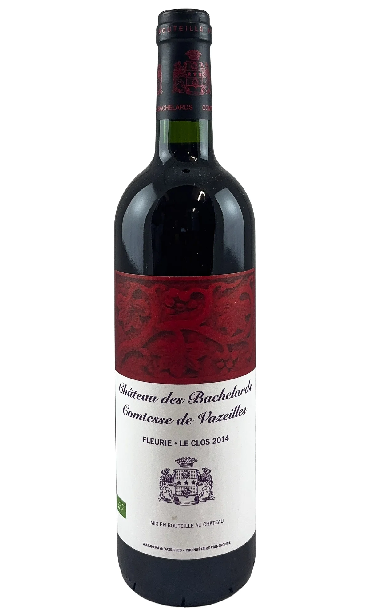Chateau des Bachelards, Comtesse de Vazeilles Fleurie Le Clos, 2014