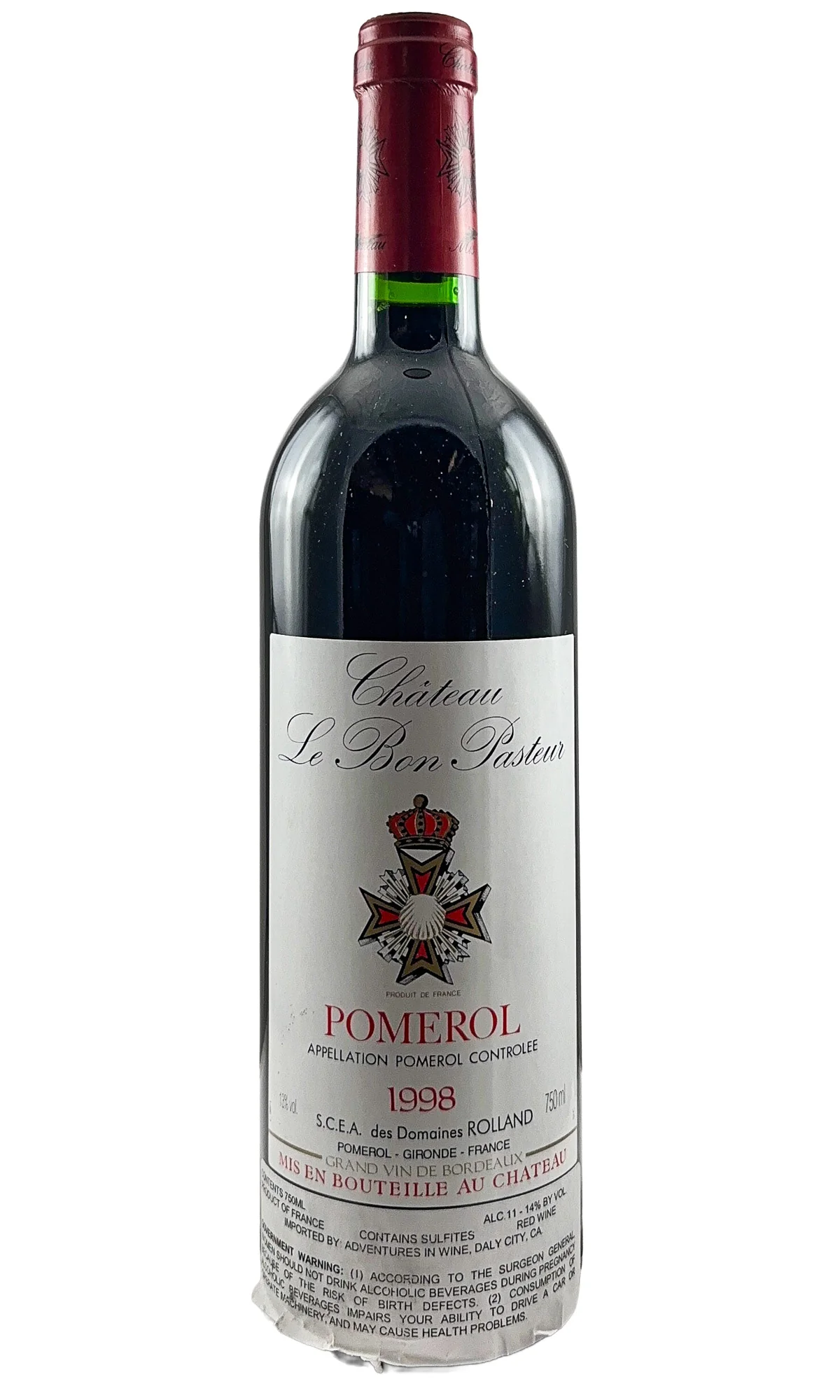 Chateau Le Bon Pasteur, Pomerol, 1998