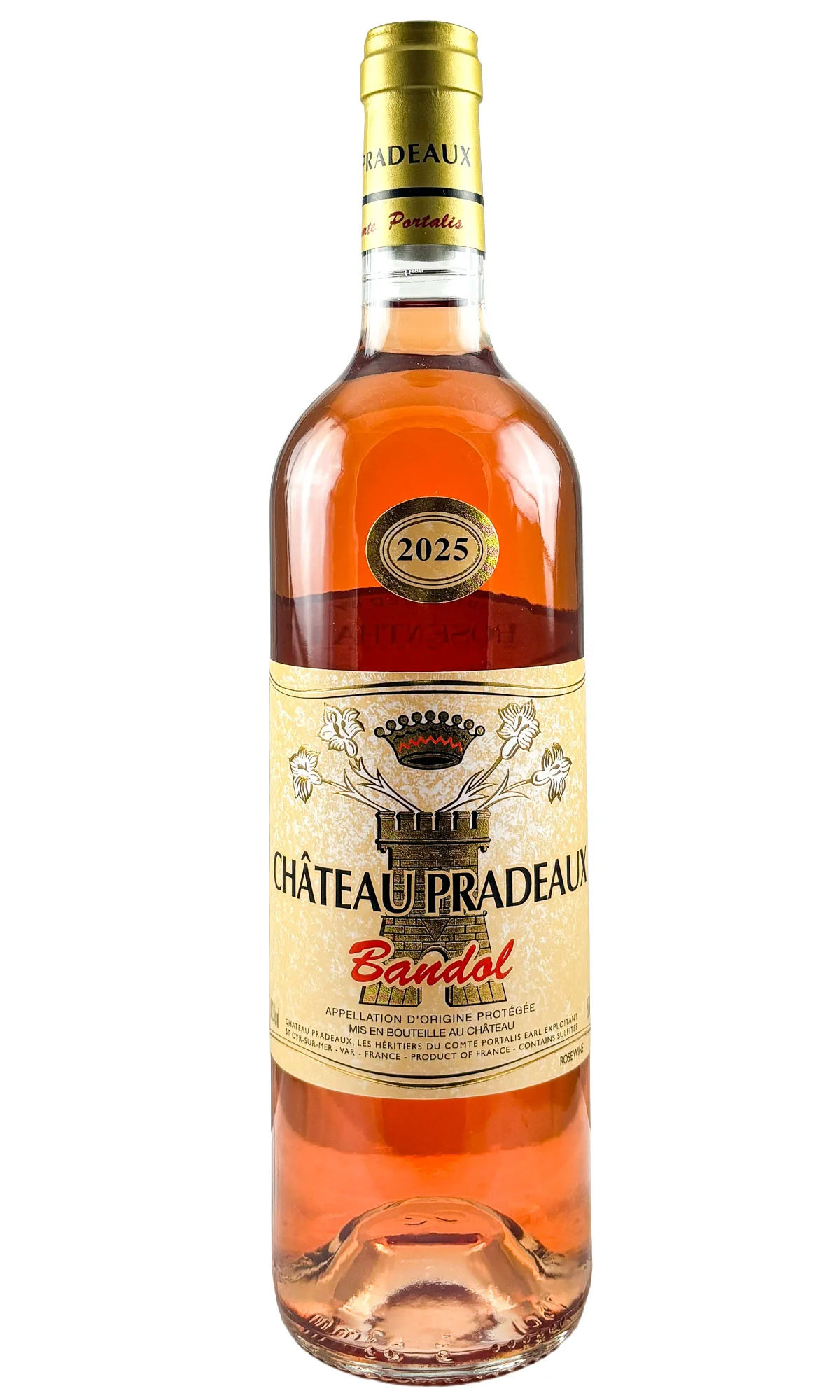 Chateau Pradeaux, Bandol Rose, 2025