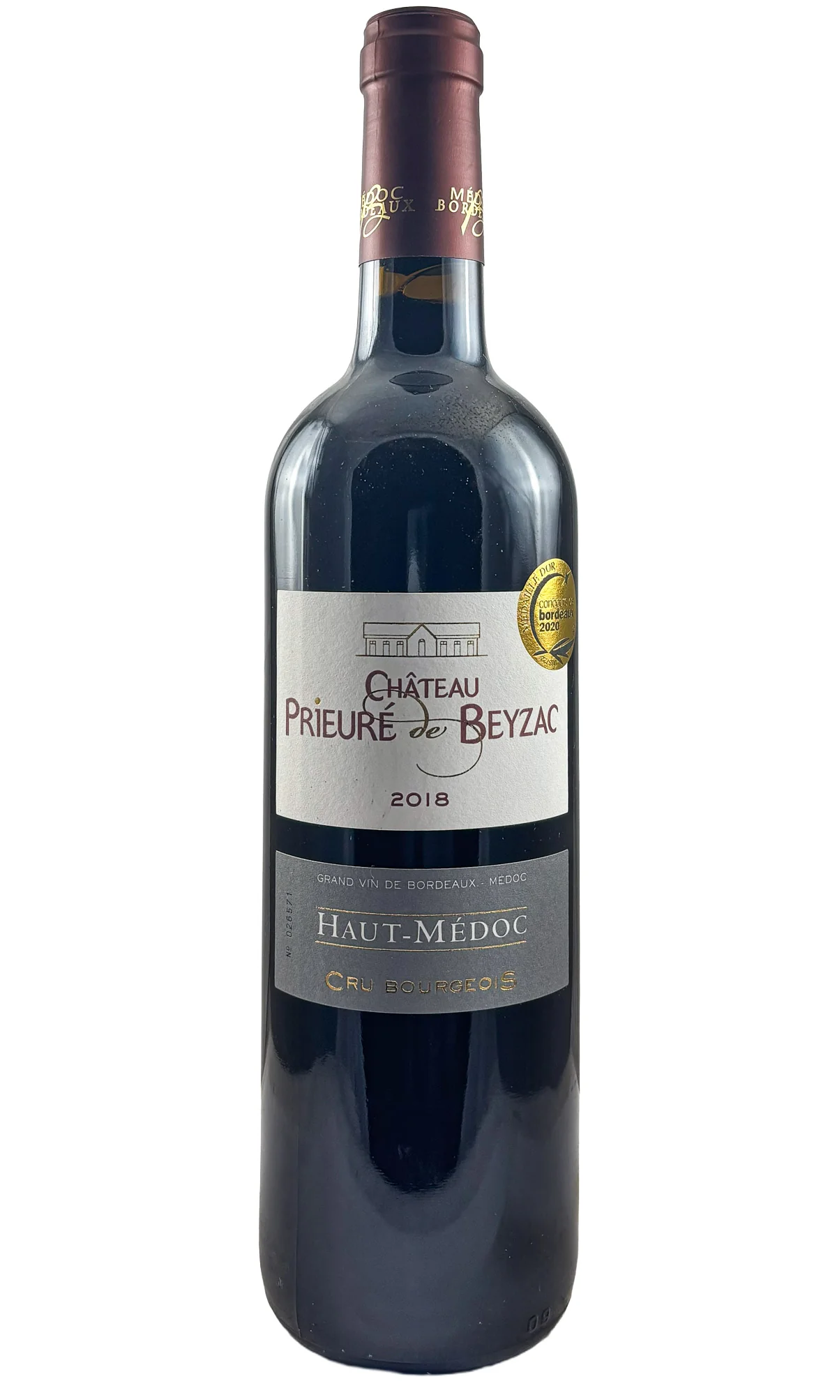Chateau Prieure de Beyzac, Haut Medoc, 2018