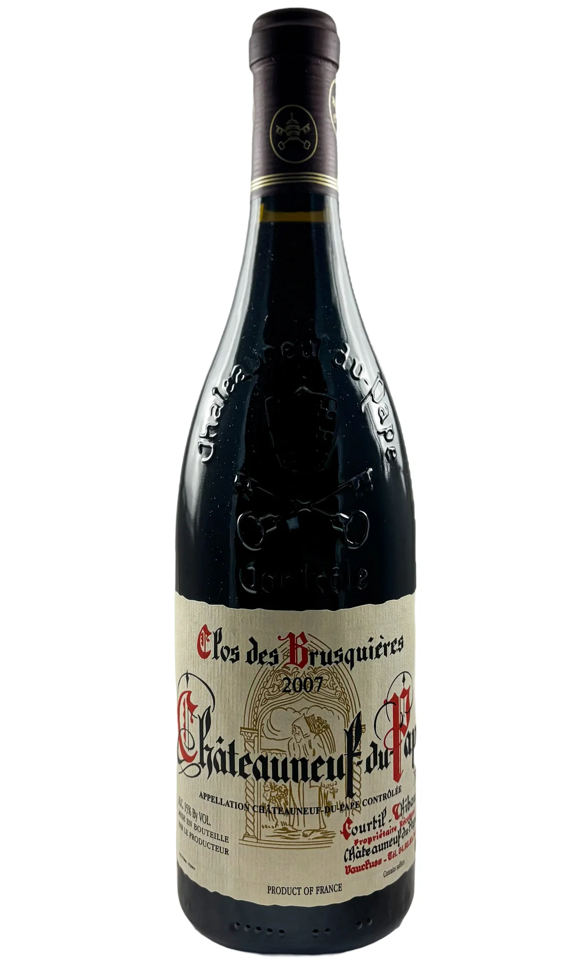 Clos des Brusquieres, Chateauneuf-du-Pape Rouge, 2007
