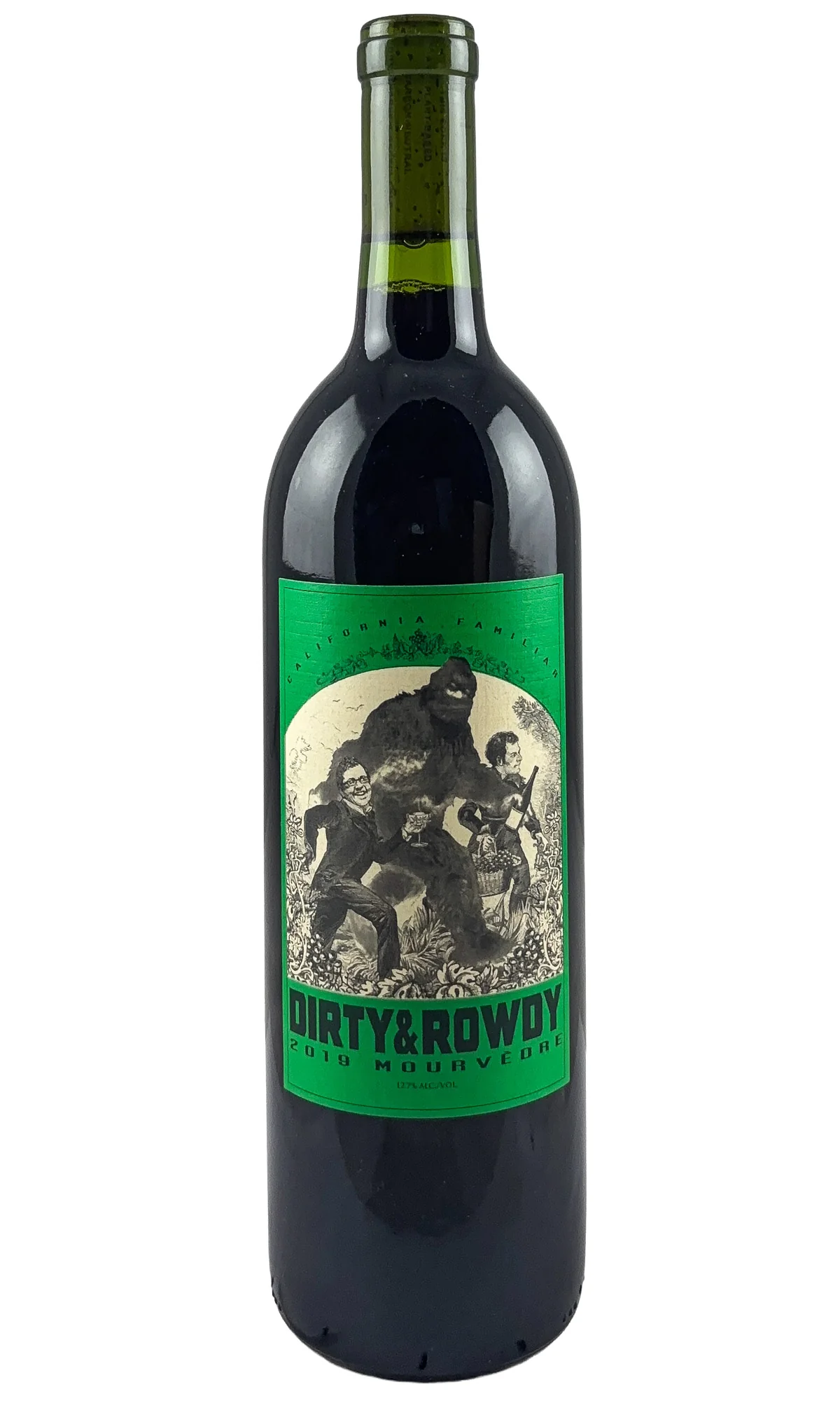 Dirty and Rowdy, Mourvedre Familiar, 2019