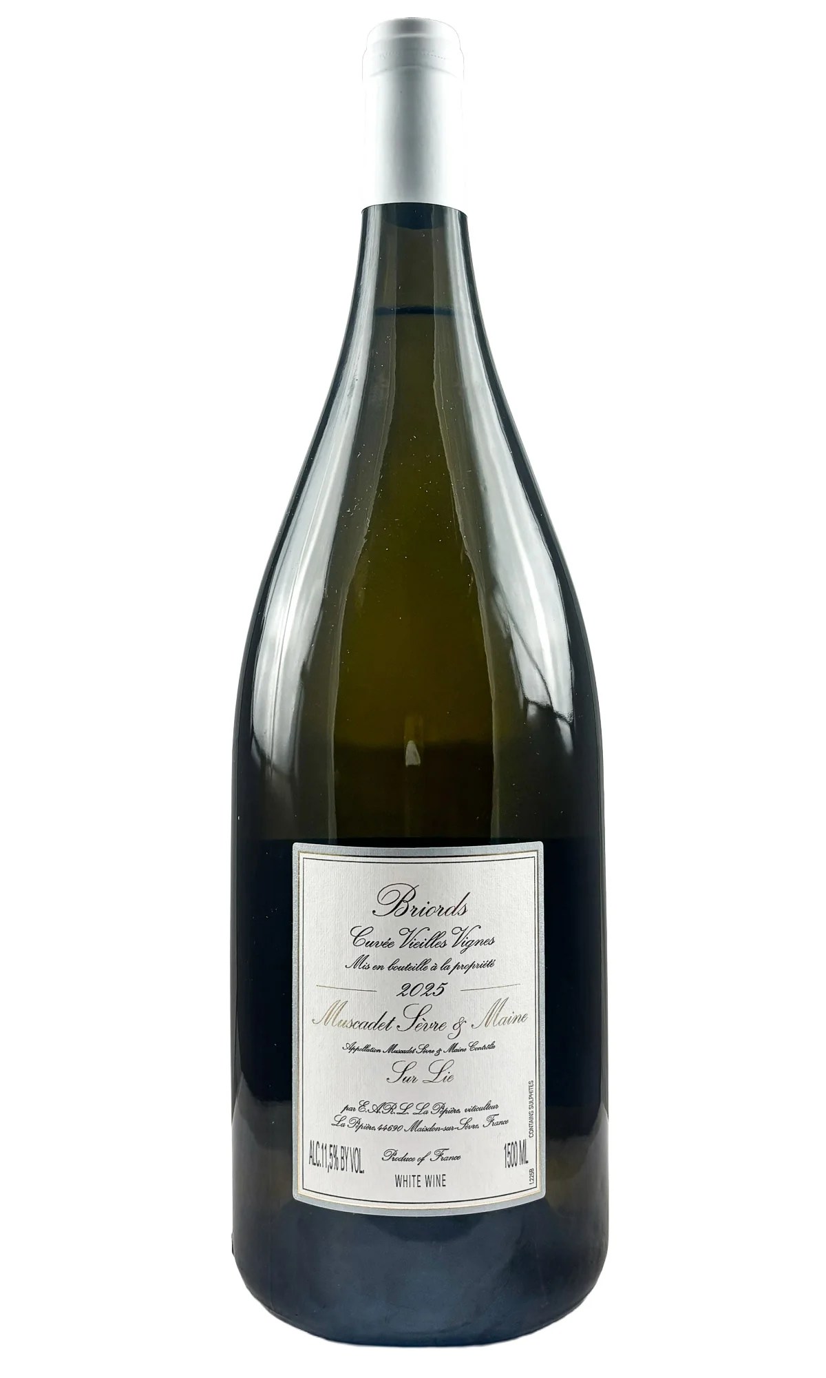 Domaine de la Pepiere, Muscadet Sevre-et-Maine Sur Lie "Briords-Cuvee Vieilles Vignes", 2025 (1.5L)