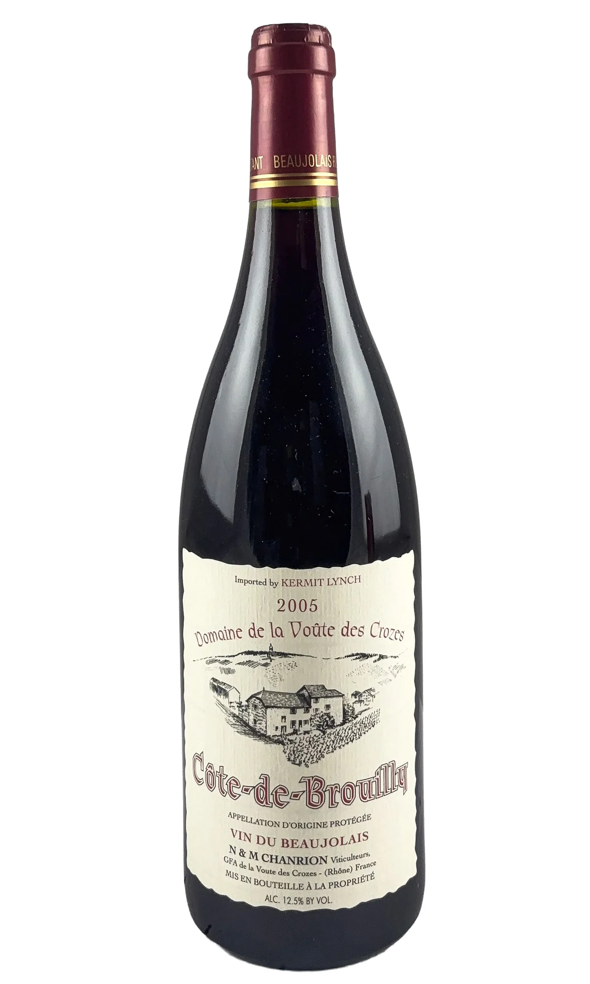 Domaine de la Voute des Crozes (Nicole Chanrion), Cote de Brouilly, 2005