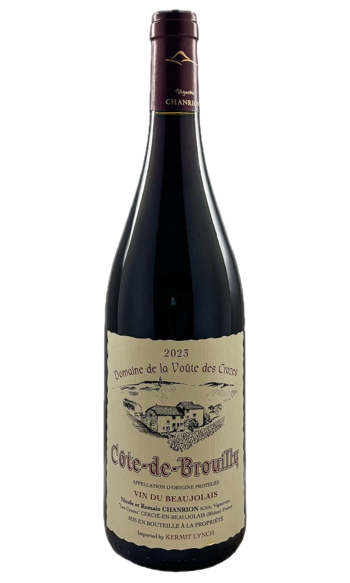 Domaine de la Voute des Crozes (Nicole Chanrion), Cote de Brouilly, 2023
