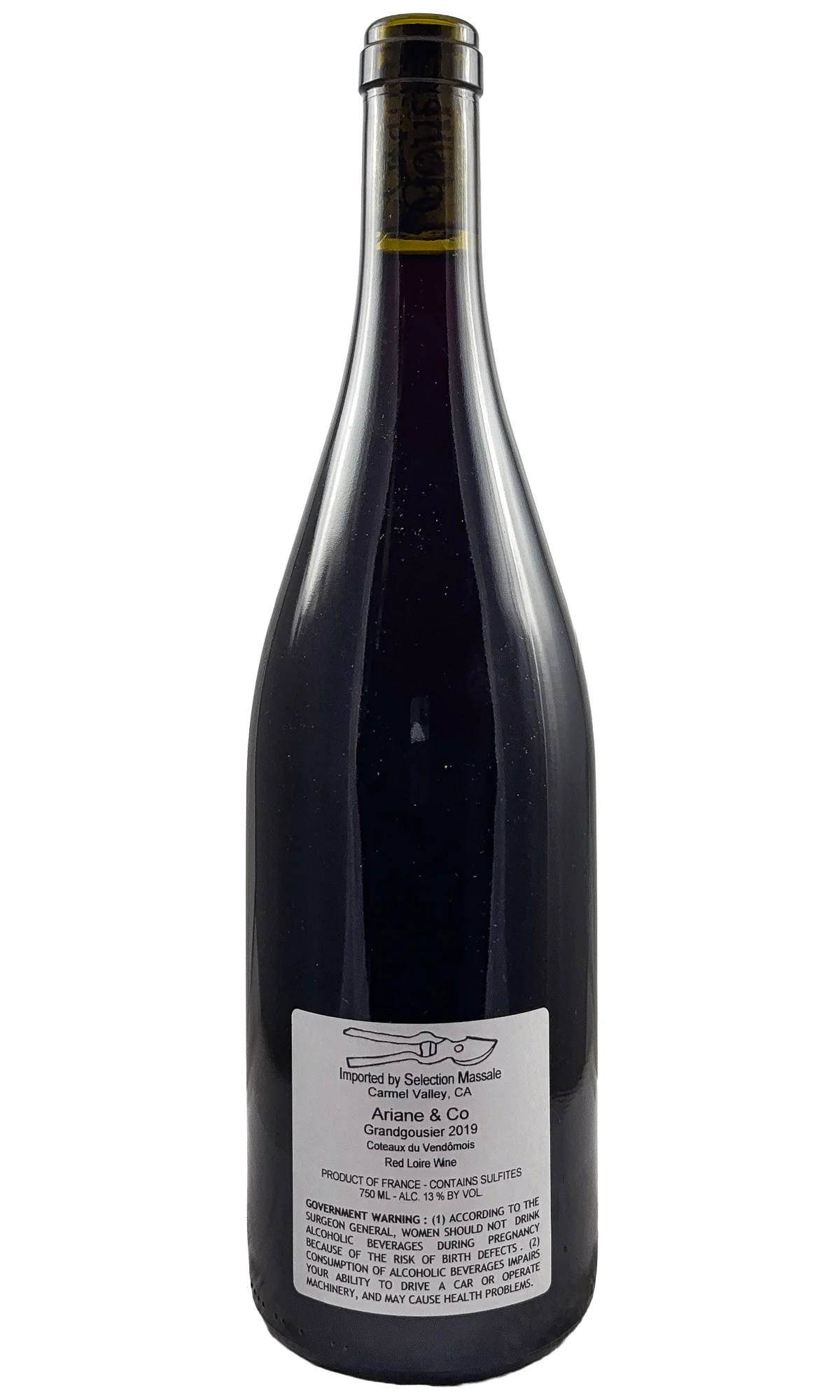 Ariane Lesné, Pineau d'Aunis "Grandgousier", 2019 - Image 2