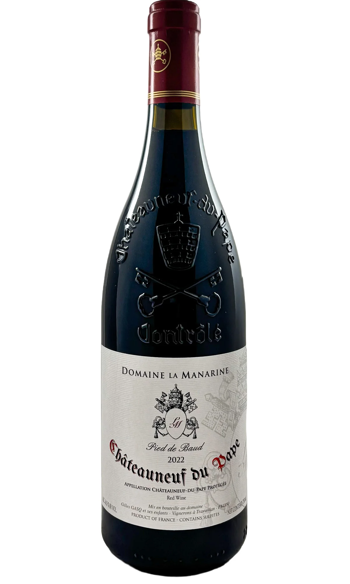 Domaine La Manarine, Chateauneuf-Du-Pape Pied de Baud, 2022
