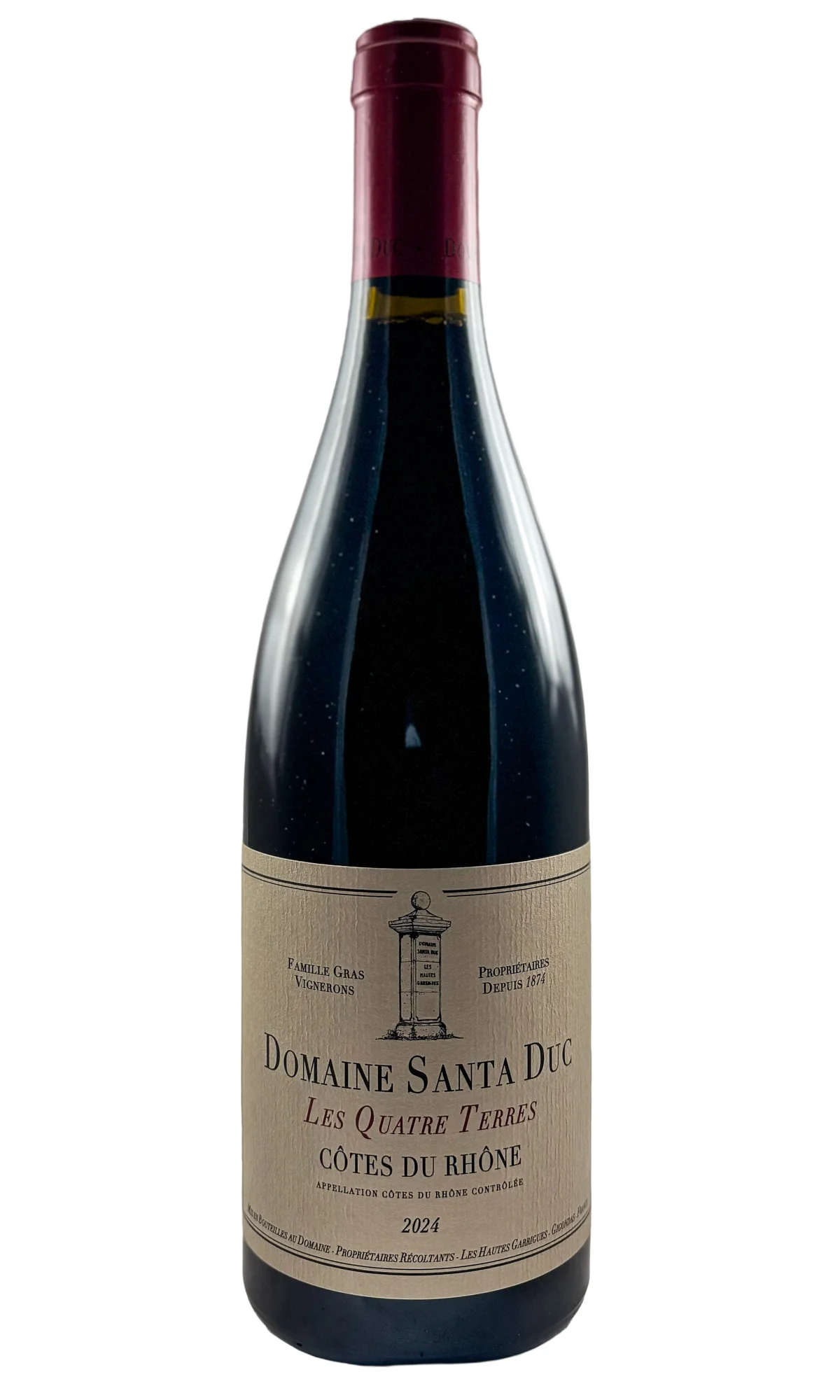 Domaine Santa Duc, Cotes du Rhone Les Quatre Terre, 2024