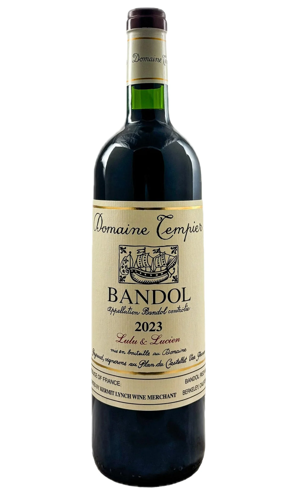 Domaine Tempier, Bandol Rouge 'Lulu & Lucien', 2023