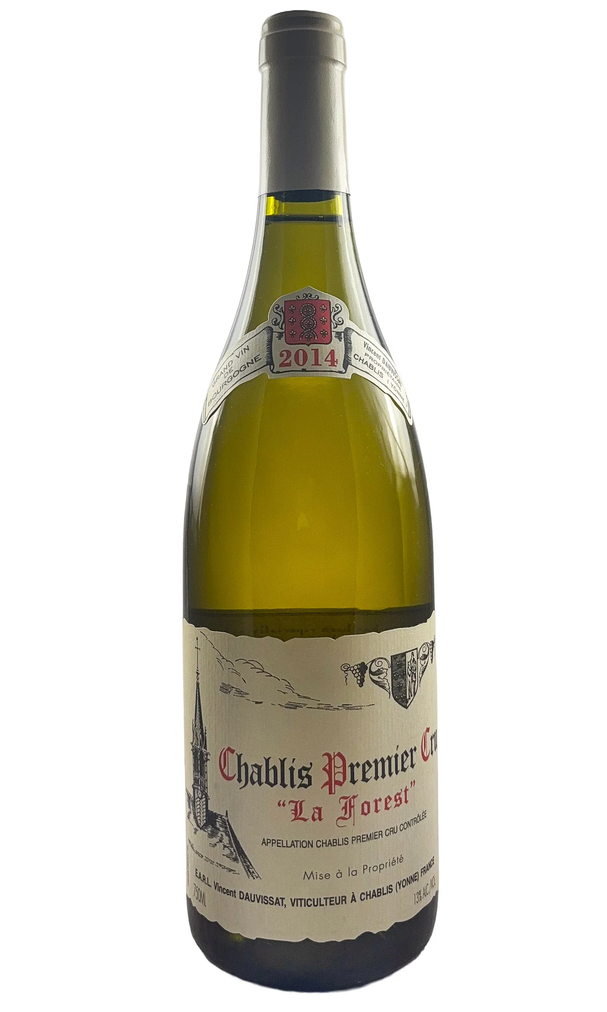 Domaine Vincent Dauvissat, Chablis 1er Cru La Forest, 2014