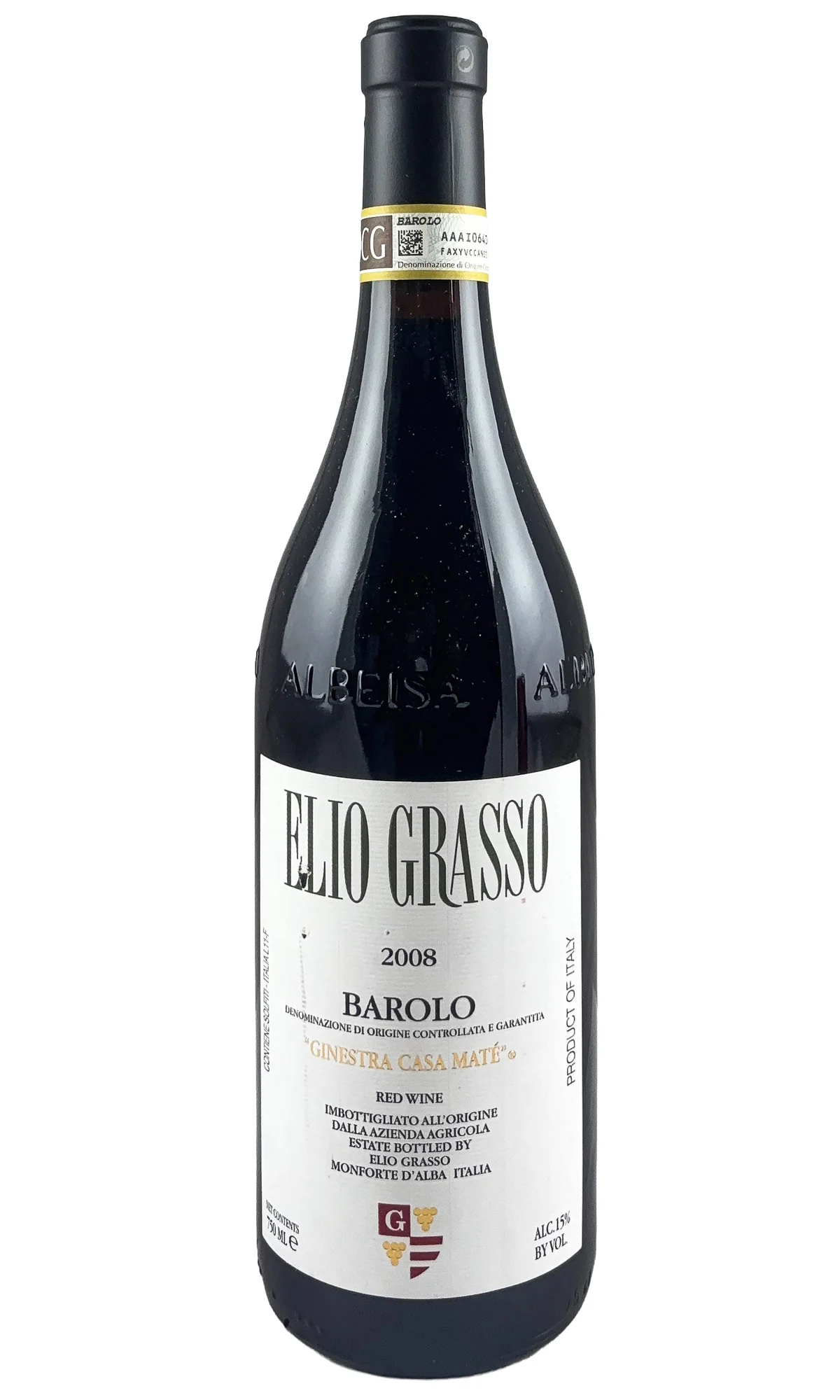 Elio Grasso, Barolo Ginestra Casa Mate, 2008
