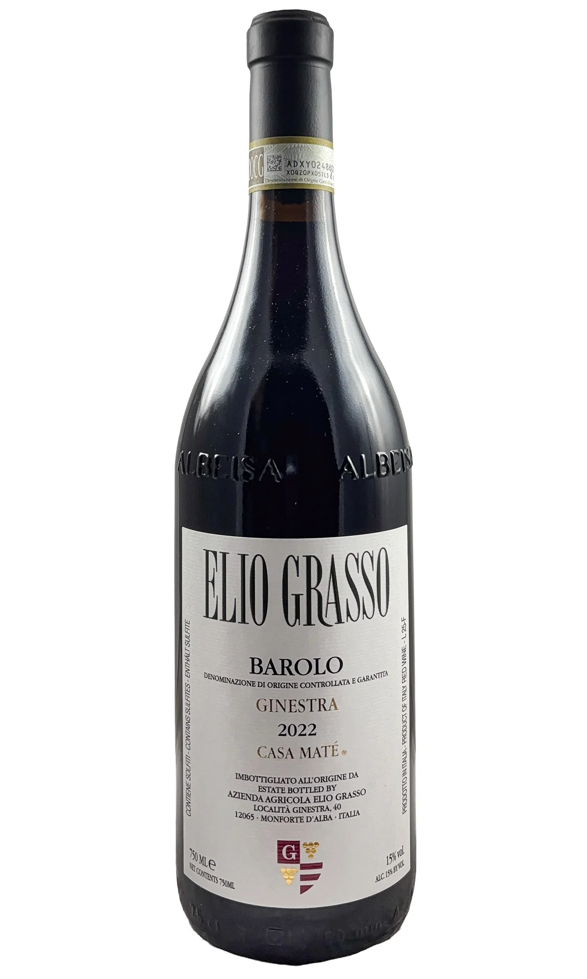 Elio Grasso, Barolo Ginestra Casa Mate, 2022