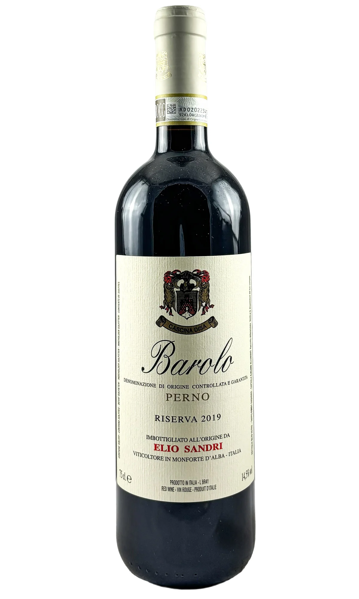 Elio Sandri, Barolo Perno Riserva, 2019