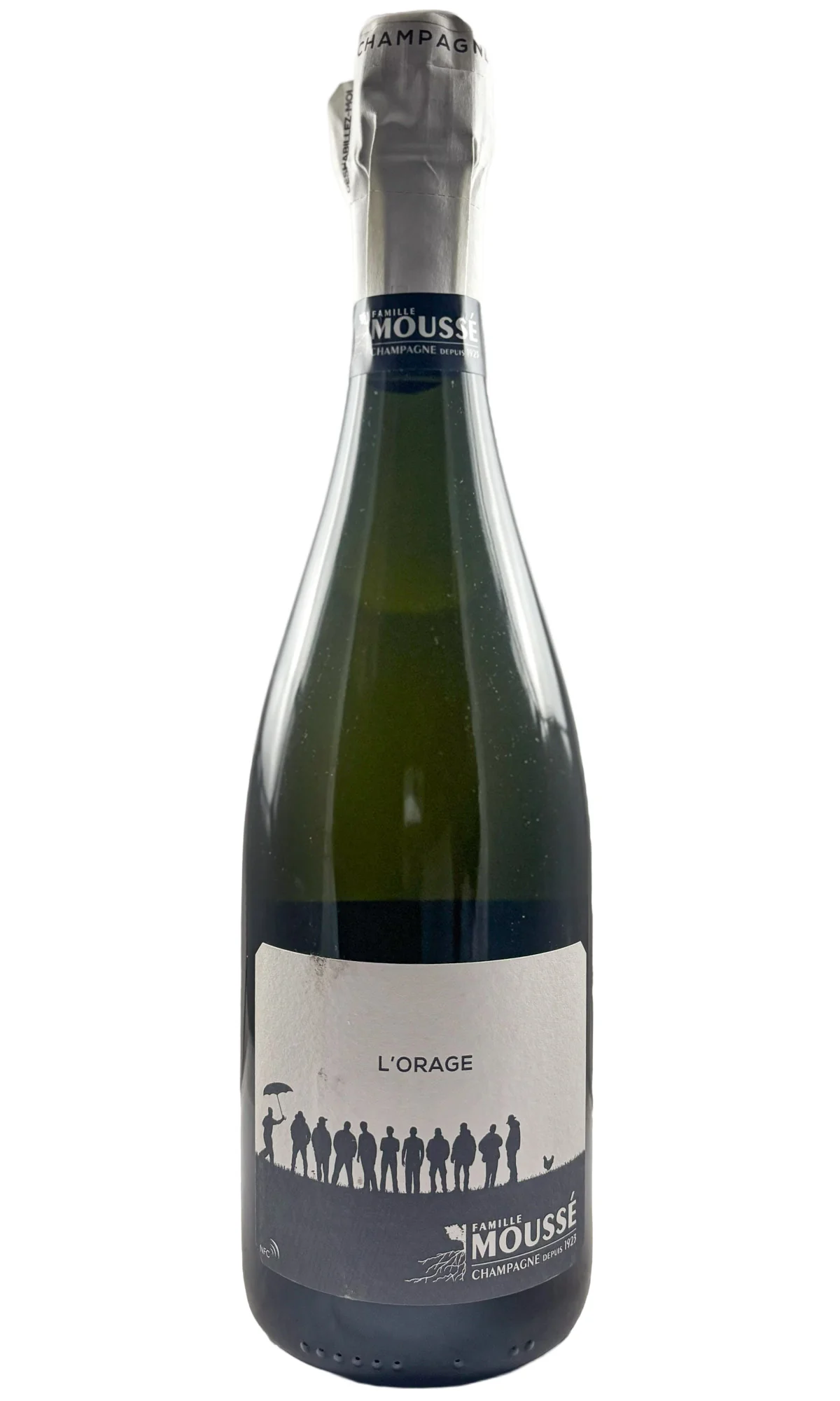 Famille Mousse, Champagne Blanc de Blancs Extra Brut "L'Orage", NV
