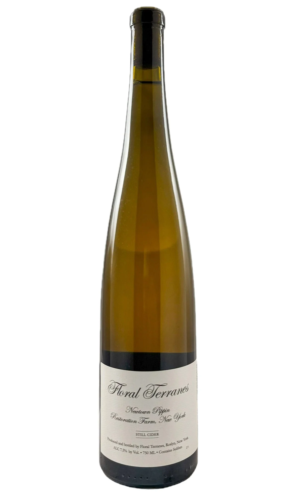 Floral Terranes, Newtown Pippin Restoration Farm Still Cider, 2023