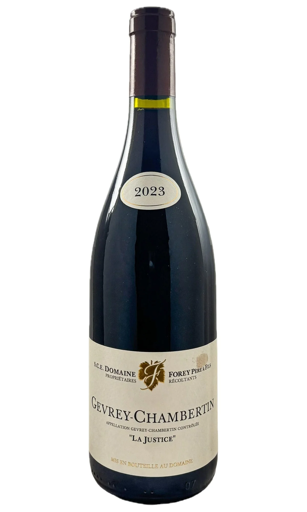 Forey Pere et Fils, Gevrey-Chambertin "La Justice", 2023
