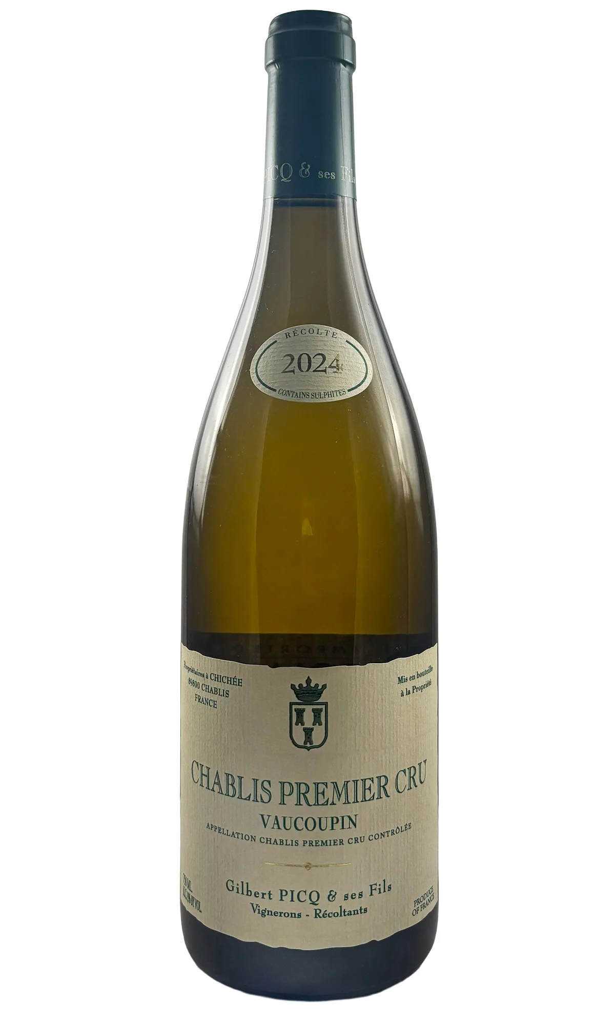 Gilbert Picq, Chablis Vaucoupin 1er Cru, 2024