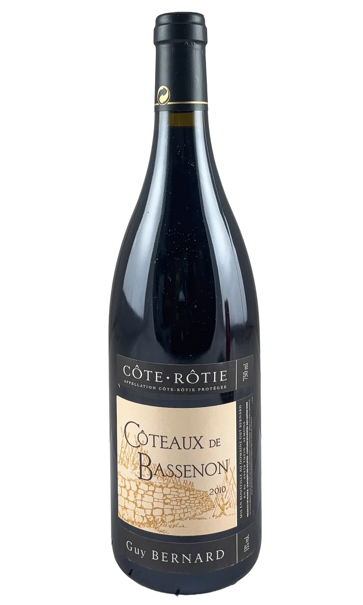 Guy Bernard, Cote Rotie Coteaux de Bassenon, 2010