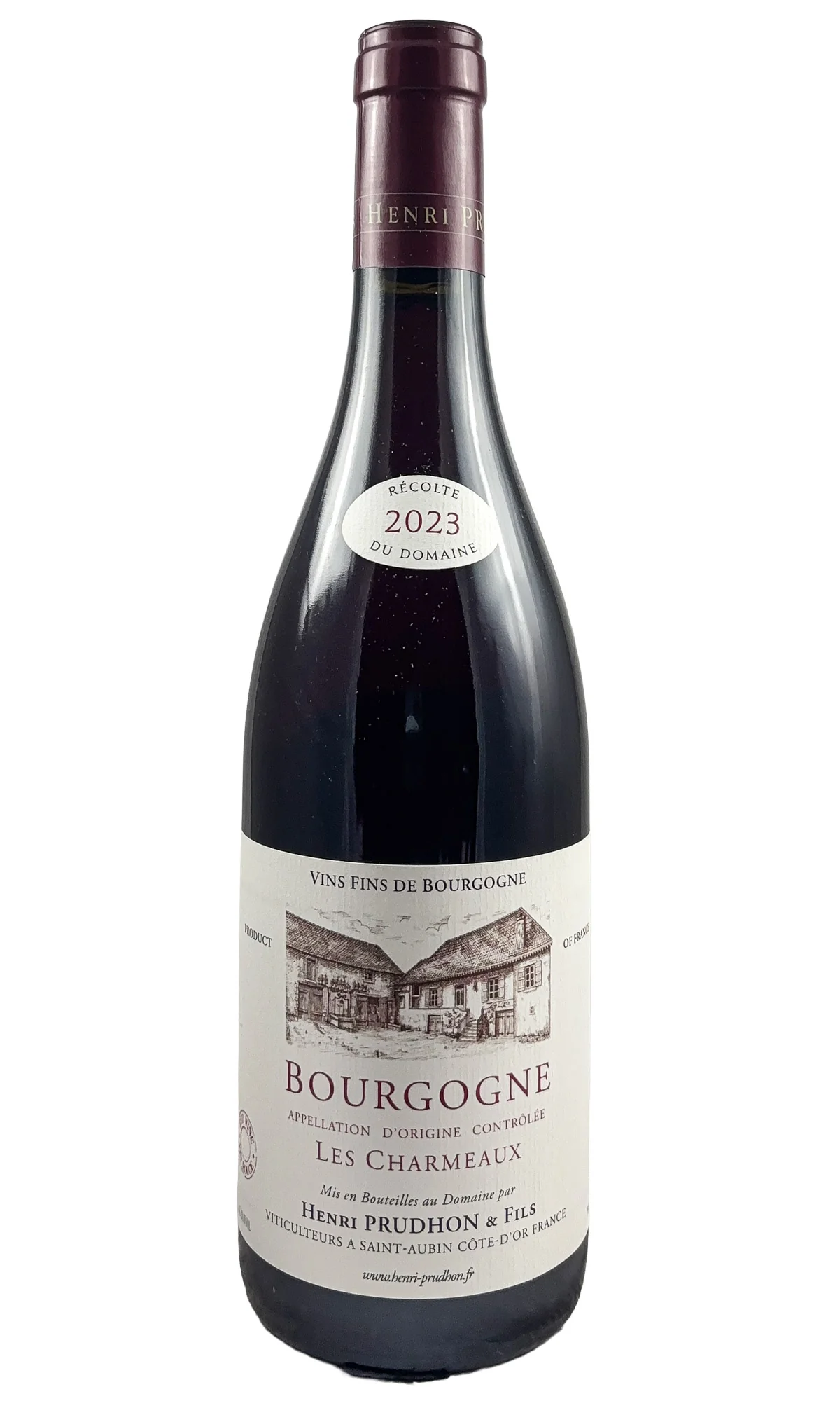 Henri Prudhon, Bourgogne Rouge Les Charmeaux, 2023