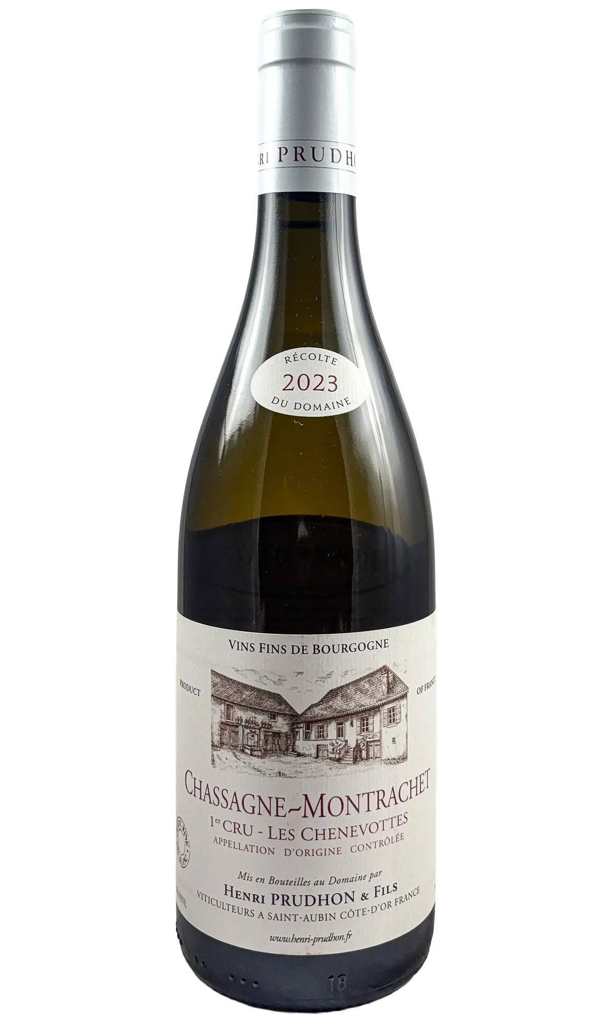 Henri Prudhon, Chassagne-Montrachet Blanc 1er Cru Les Chenevottes, 2023