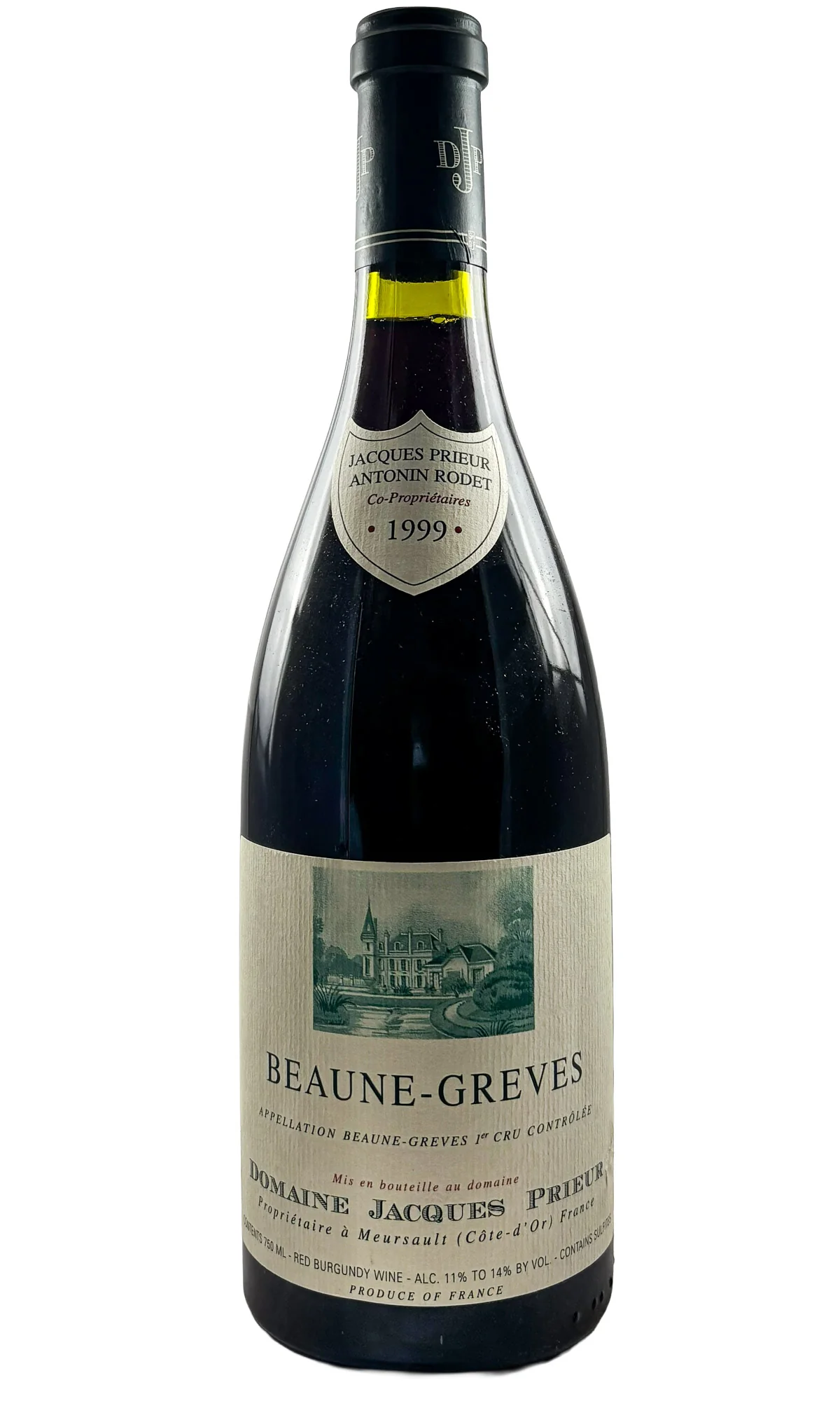 Jacques Prieur, Beaune 1er Cru Greves, 1999