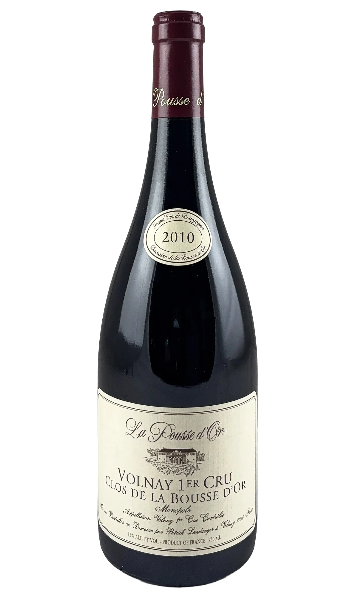 Domaine de la Pousse d'Or, Volnay 1er Cru Clos de la Bousse d'Or, 2010