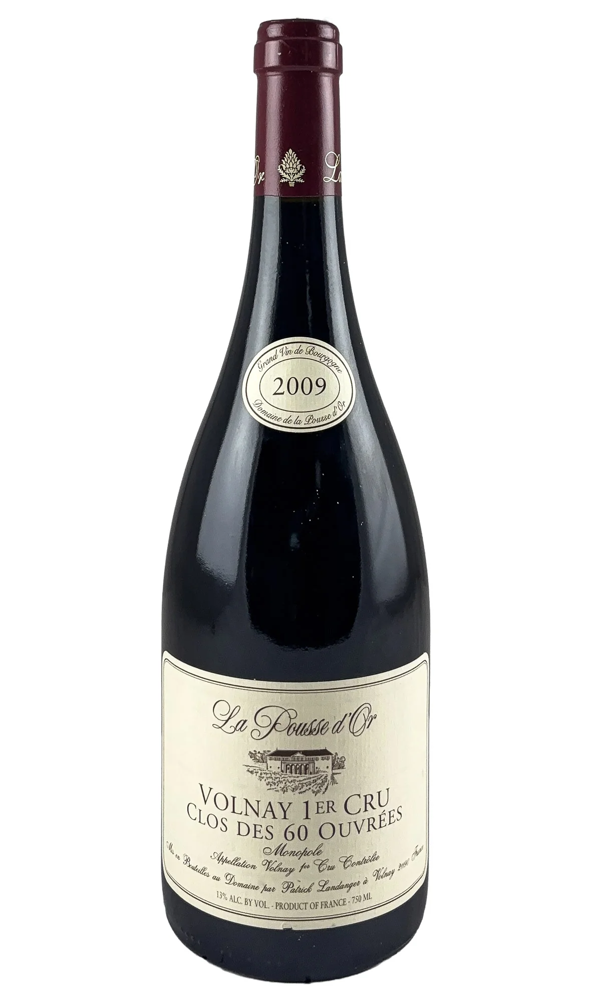 Domaine de la Pousse d'Or, Volnay 1er Cru Clos des 60 Ouvrees, 2009