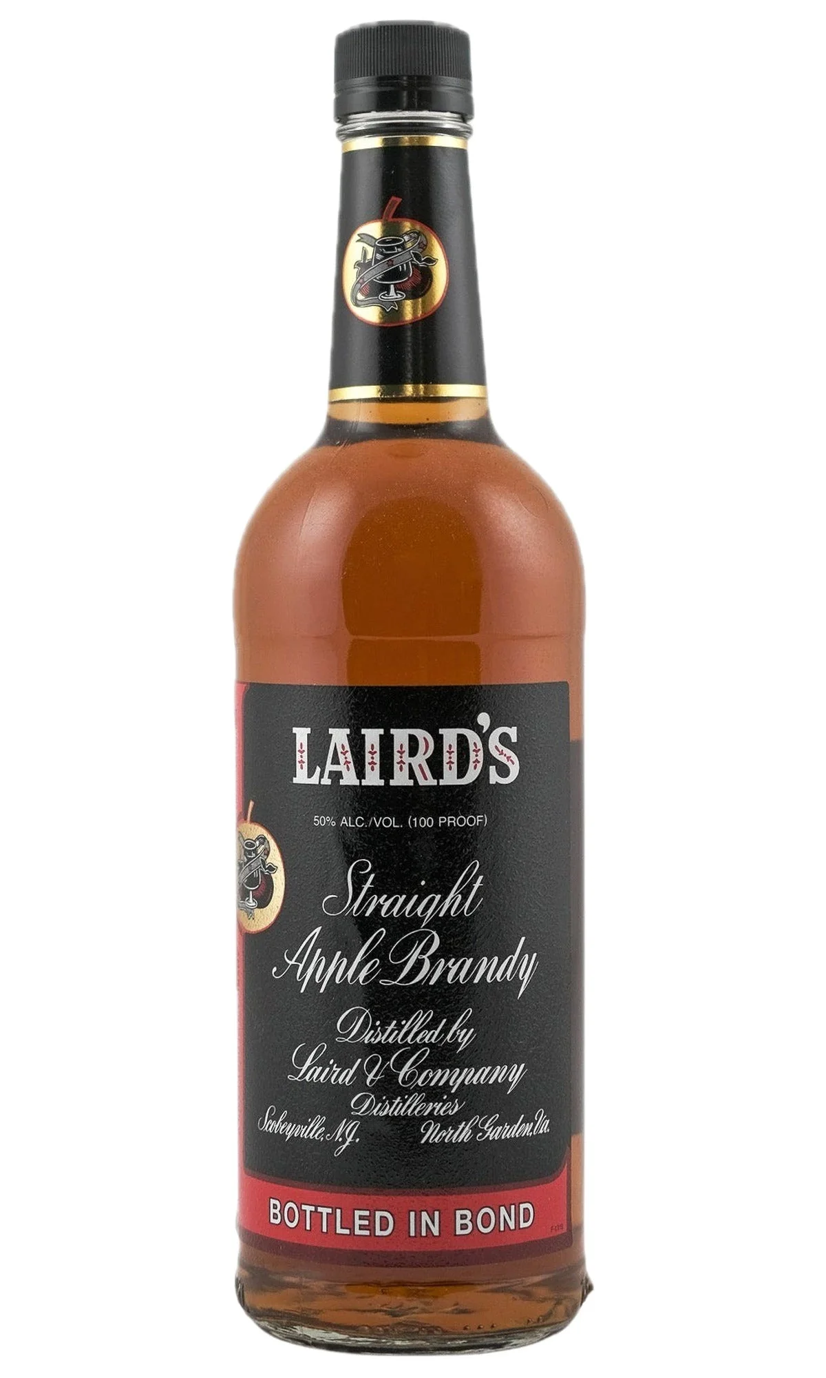 Laird's, Bottled in Bond Apple Brandy (100 Proof), NV