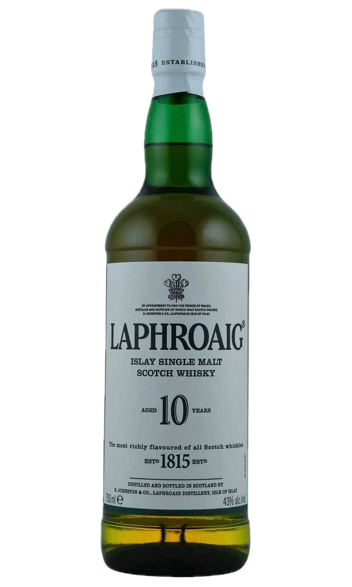 Laphroaig, Single Malt Scotch, 10 Year