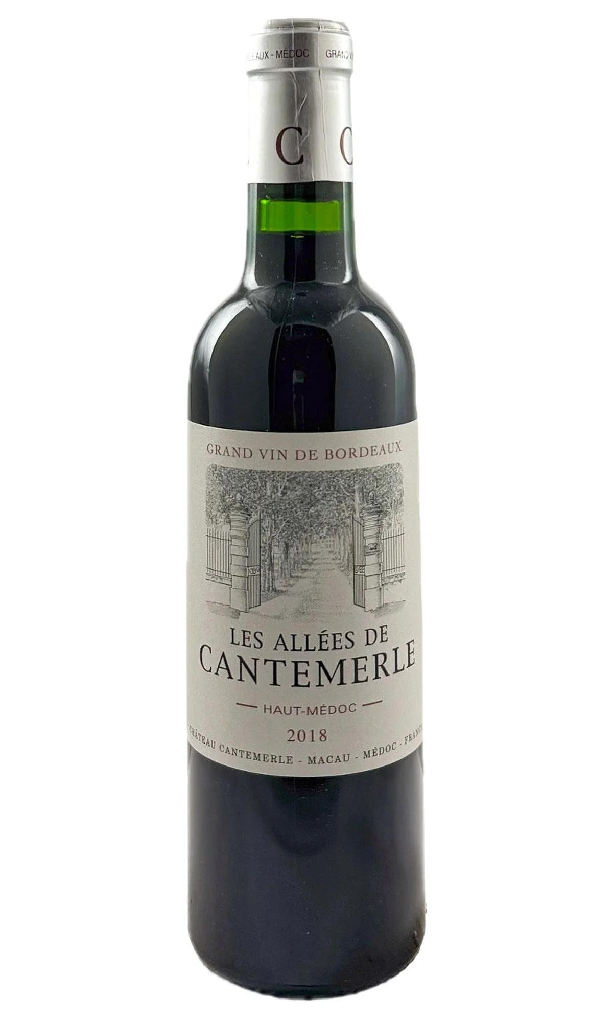 Les Allees de Cantemerle, Haut-Medoc, 2018 (375ml) (Ex-Negociant)