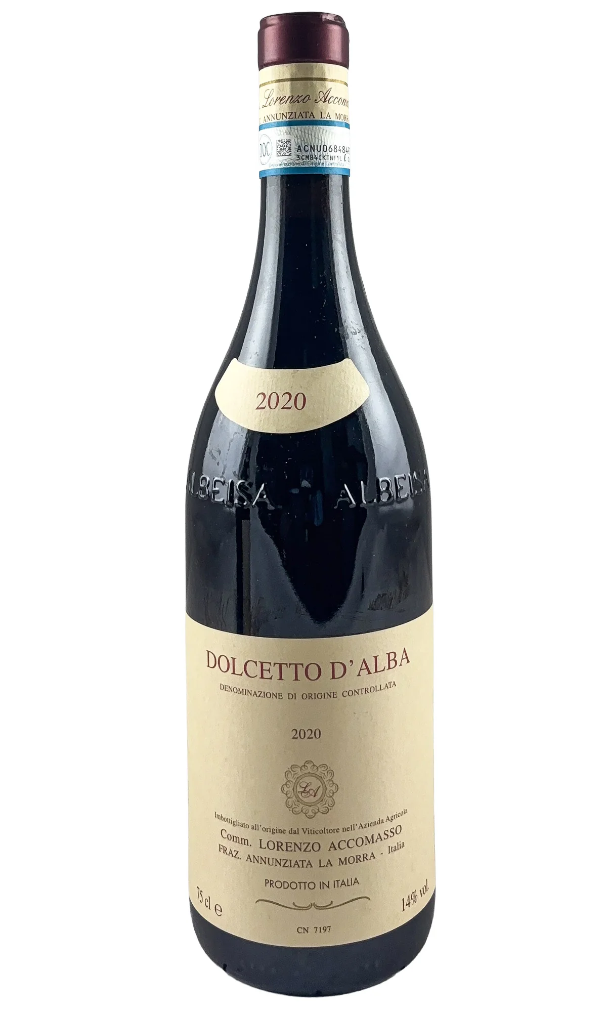Lorenzo Accomasso, Dolcetto d'Alba, 2020
