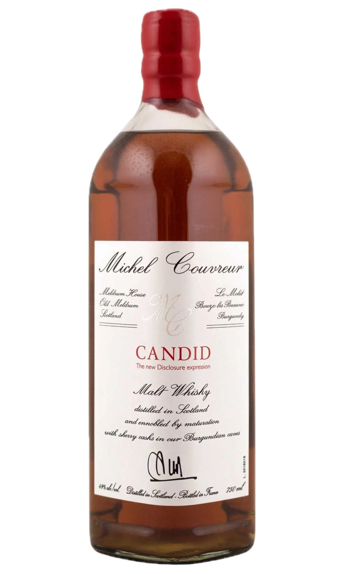 Michel Couvreur, Candid Malt Whisky, NV