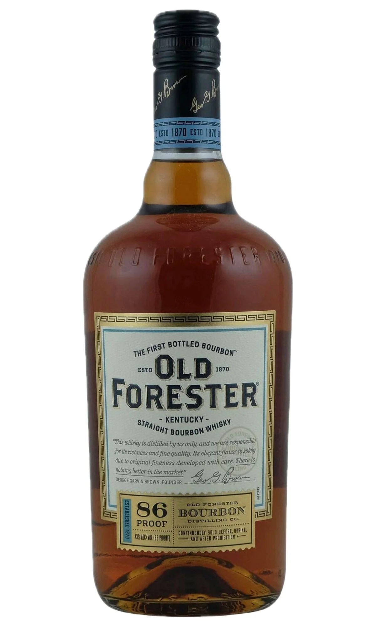Old Forester, Bourbon Whiskey (86 Proof)