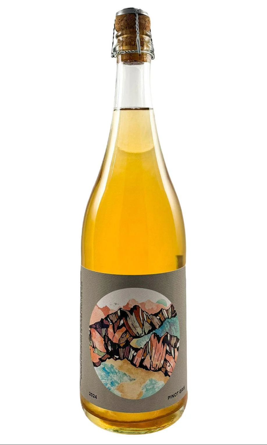 Outward Wines, Petillant Naturel of Pinot Gris Shoestring Santa Ynez Valley, 2024