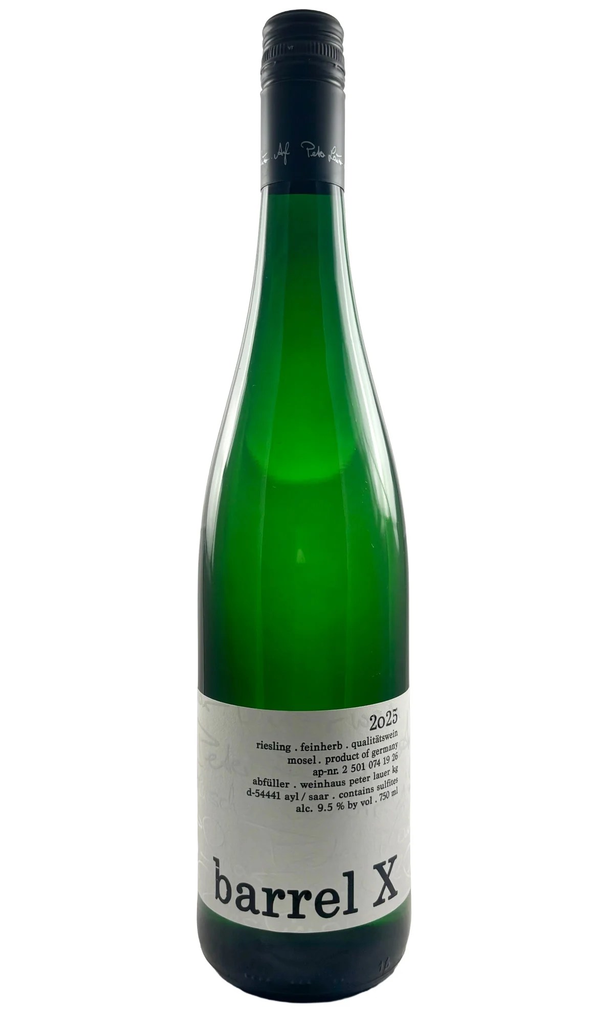 Peter Lauer, Riesling 'Barrel X', 2025