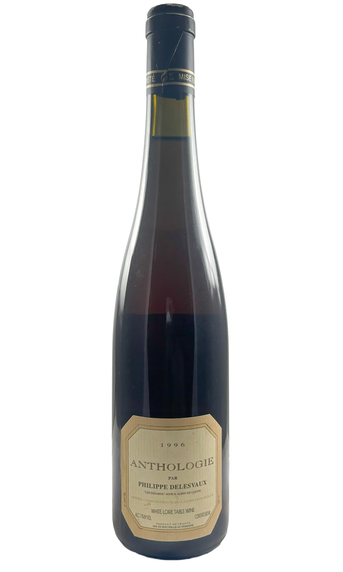Philippe Delesvaux, Coteaux du Layon Anthologie, 1996 (500ml)